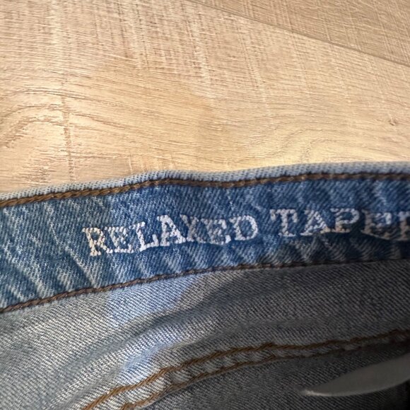 MADEWELL MENS LIGHTWASH JEANS RELAXED TAPERED 30 X 32 - Picture 7 of 9